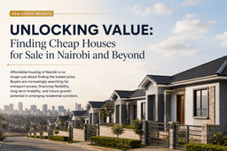 Unlocking Value: Finding Cheap Houses for Sale in Nairobi and Beyond