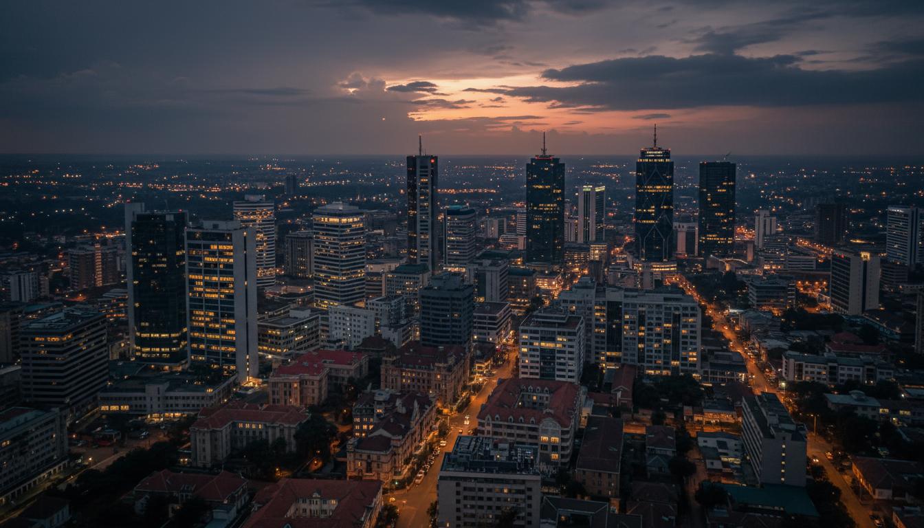 Nairobi skyline